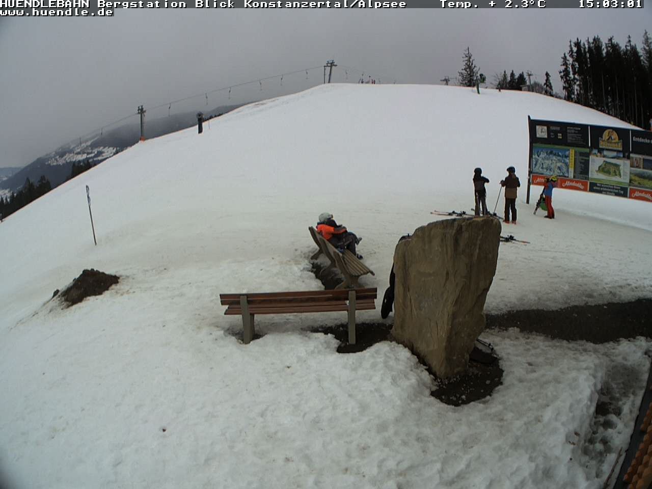 Archiv Foto Webcam Wanderweg Imbergkamm