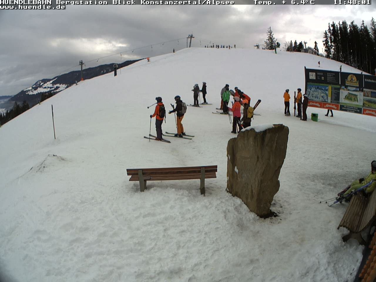 Archiv Foto Webcam Wanderweg Imbergkamm