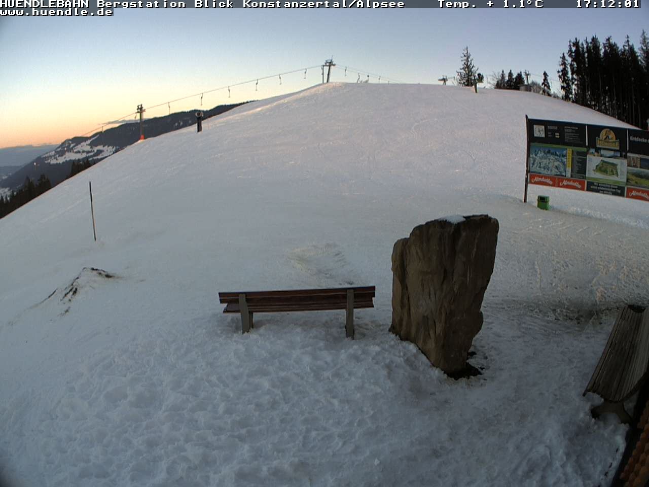 Archiv Foto Webcam Wanderweg Imbergkamm