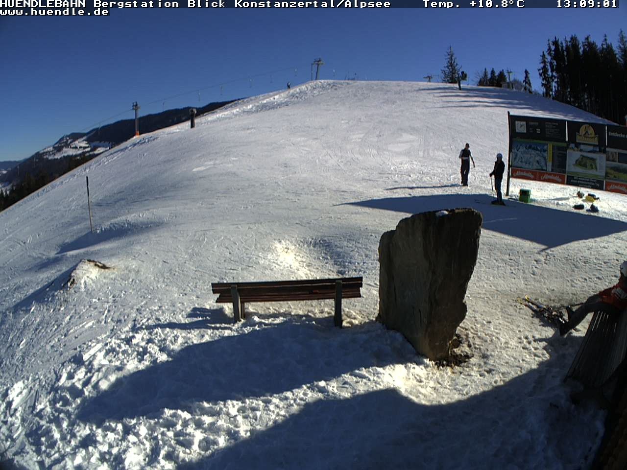 Archiv Foto Webcam Wanderweg Imbergkamm