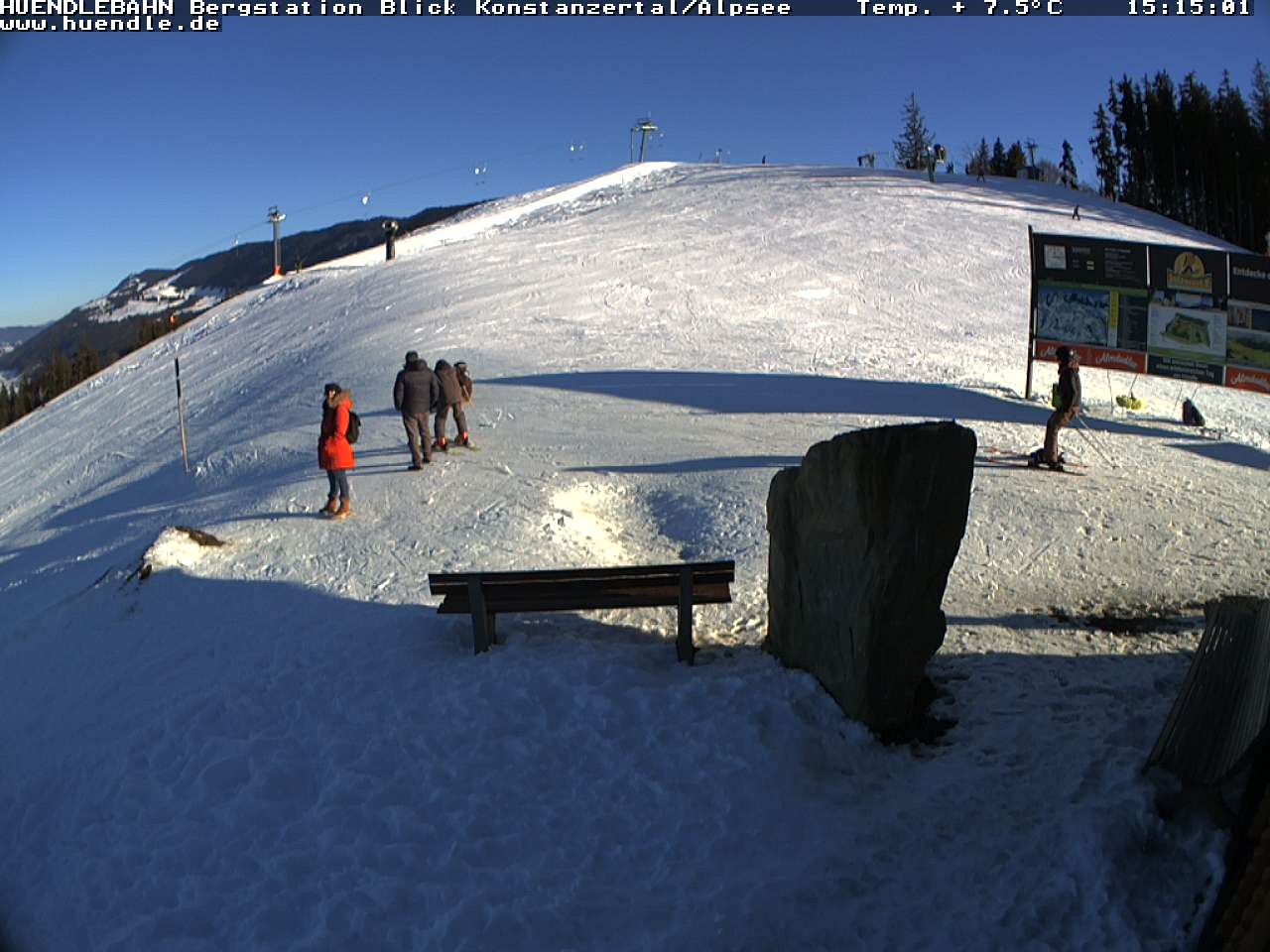 Archiv Foto Webcam Wanderweg Imbergkamm