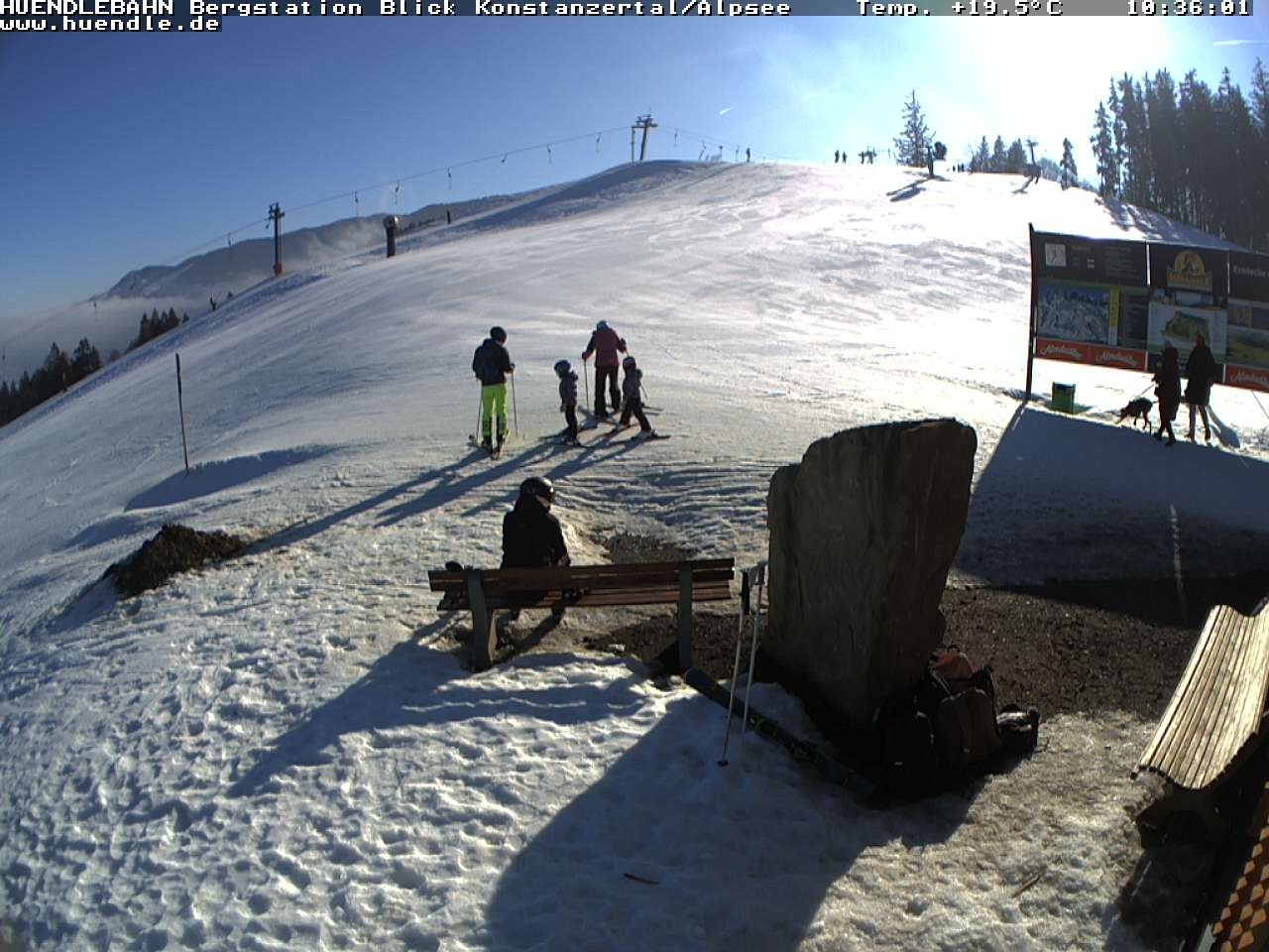 Archived image Webcam Hiking path Imbergkamm, Oberstaufen
