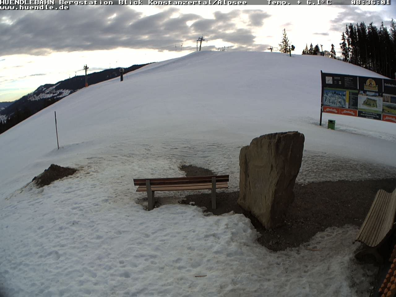 Archiv Foto Webcam Wanderweg Imbergkamm