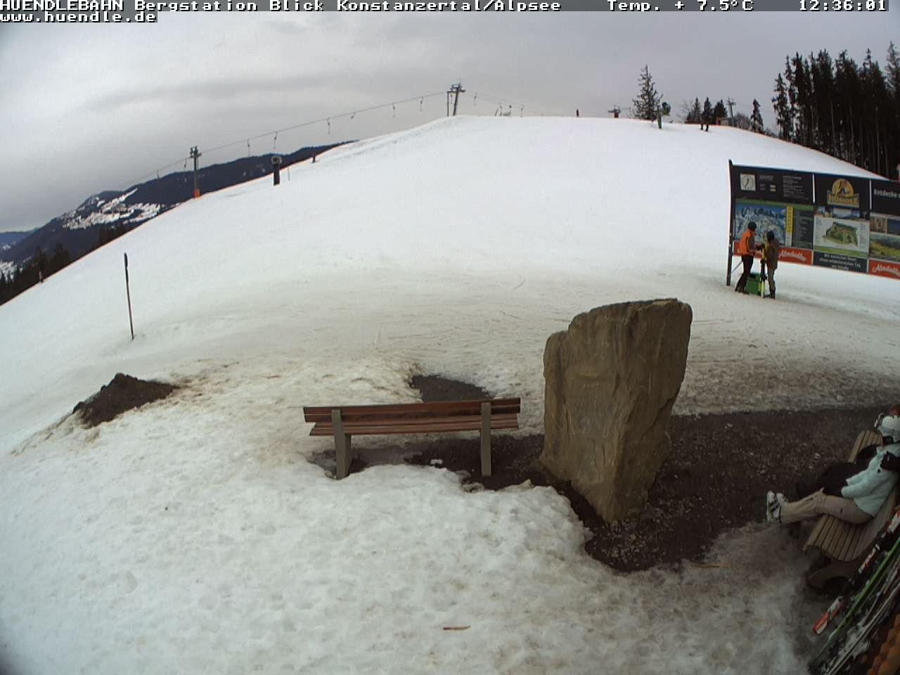 Archiv Foto Webcam Wanderweg Imbergkamm