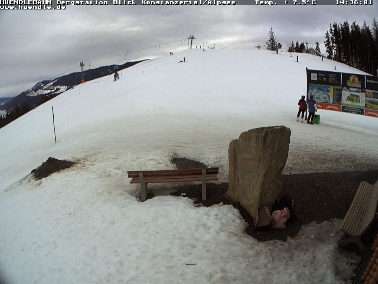 Archiv Foto Webcam Wanderweg Imbergkamm