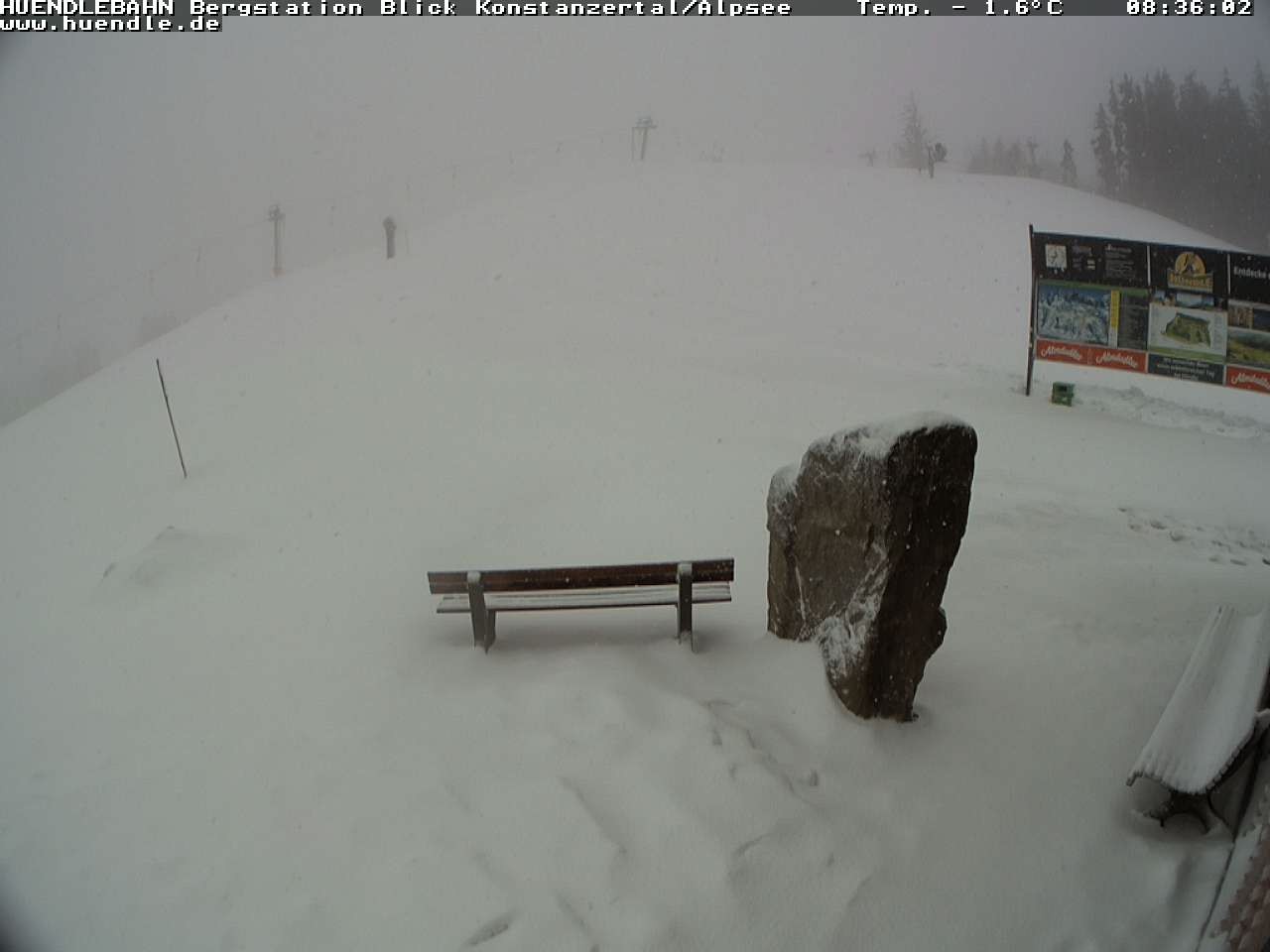 Archived image Webcam Hiking path Imbergkamm, Oberstaufen