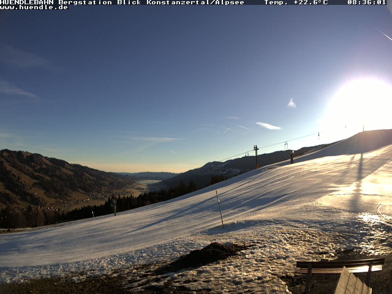 Archiv Foto Webcam Wanderweg Imbergkamm