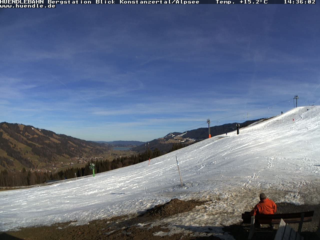 Archiv Foto Webcam Wanderweg Imbergkamm