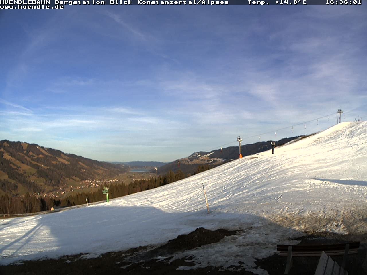 Archived image Webcam Hiking path Imbergkamm, Oberstaufen