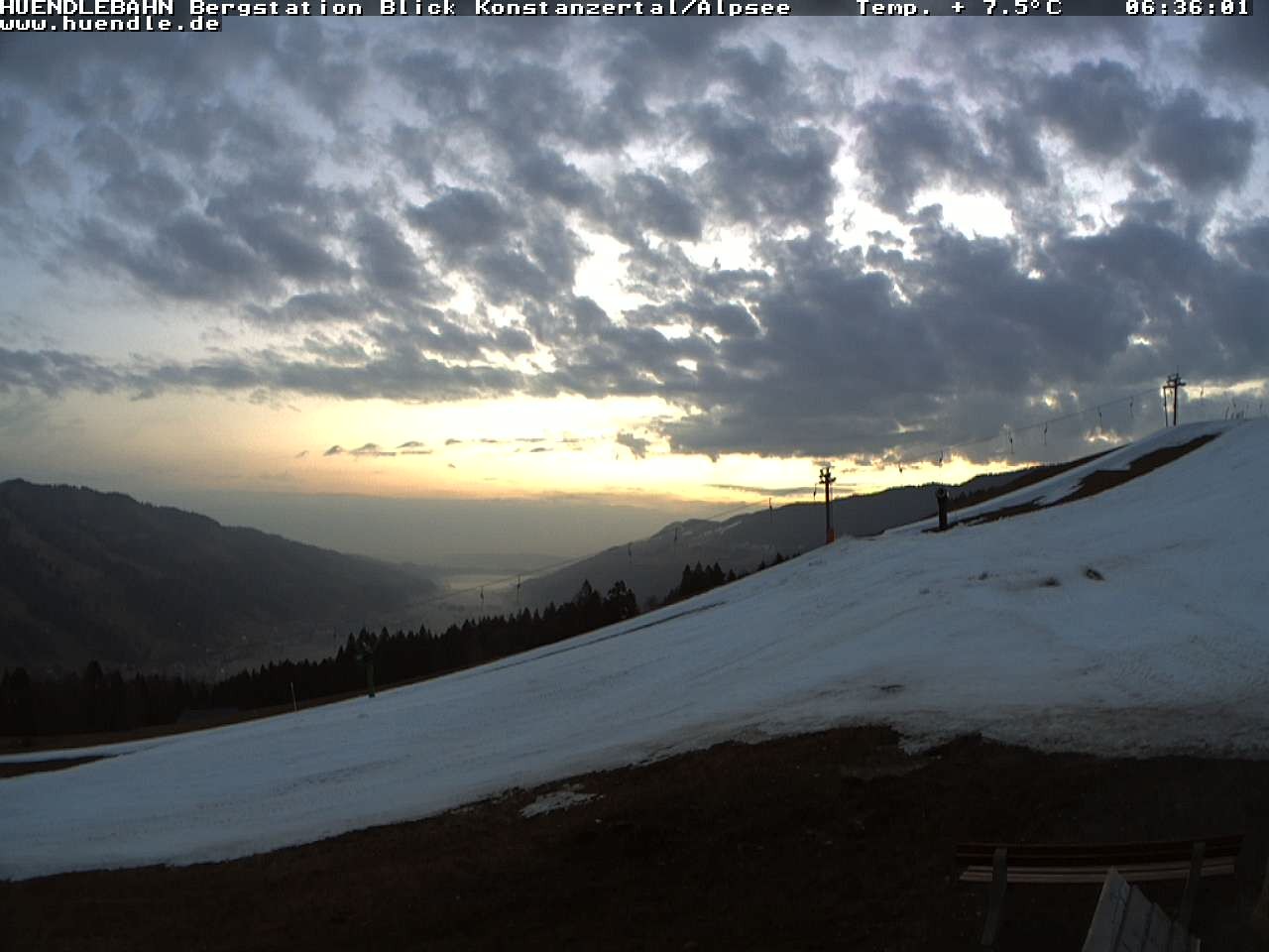 Archived image Webcam Hiking path Imbergkamm, Oberstaufen