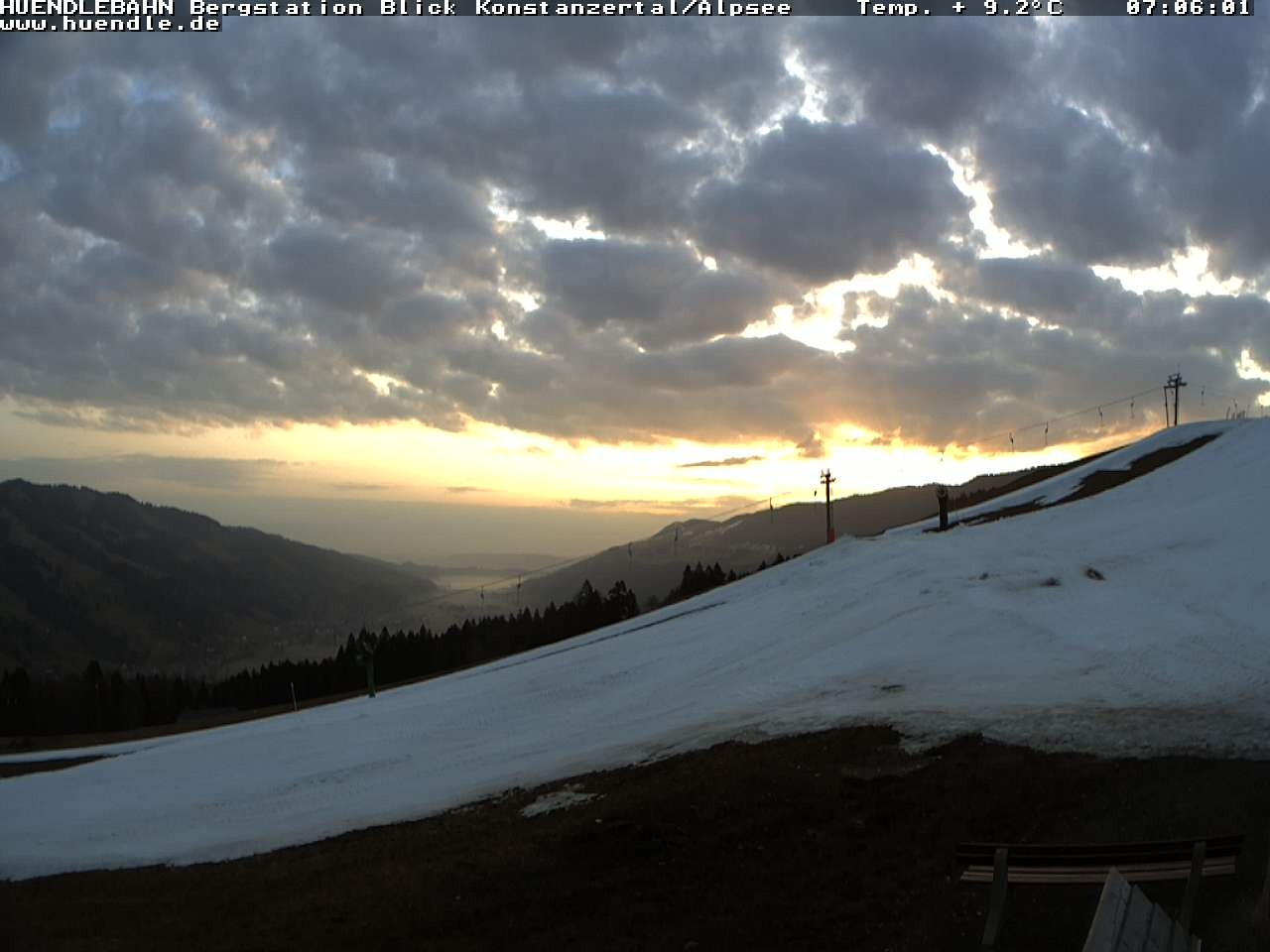 Archived image Webcam Hiking path Imbergkamm, Oberstaufen