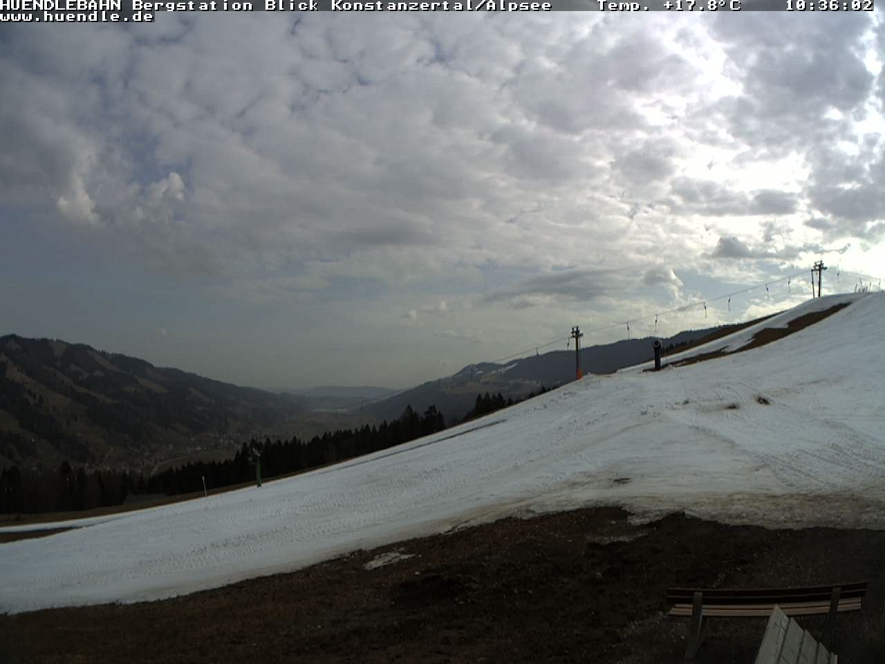 Archived image Webcam Hiking path Imbergkamm, Oberstaufen