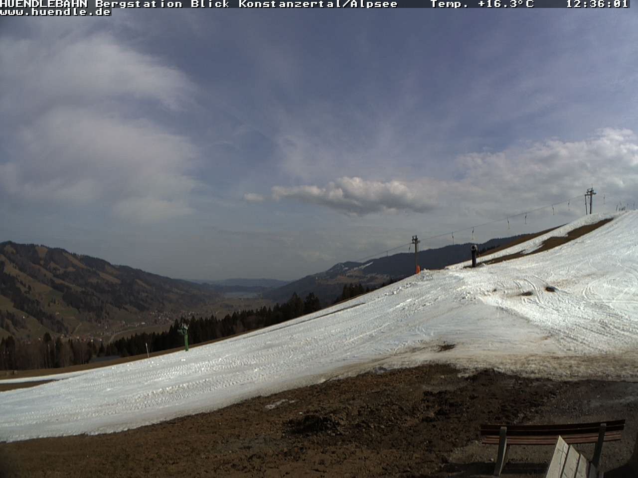 Archived image Webcam Hiking path Imbergkamm, Oberstaufen