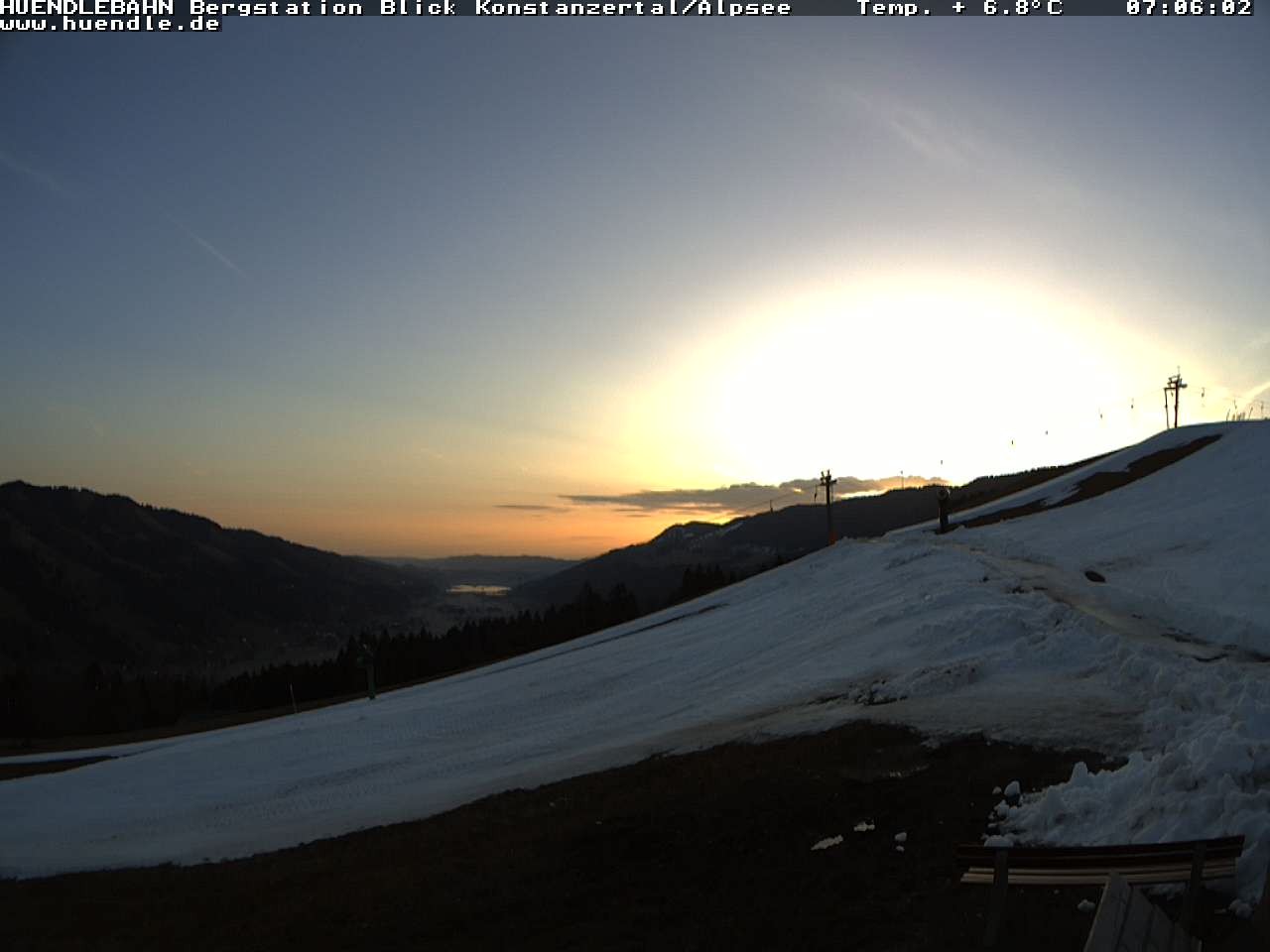 Archiv Foto Webcam Wanderweg Imbergkamm