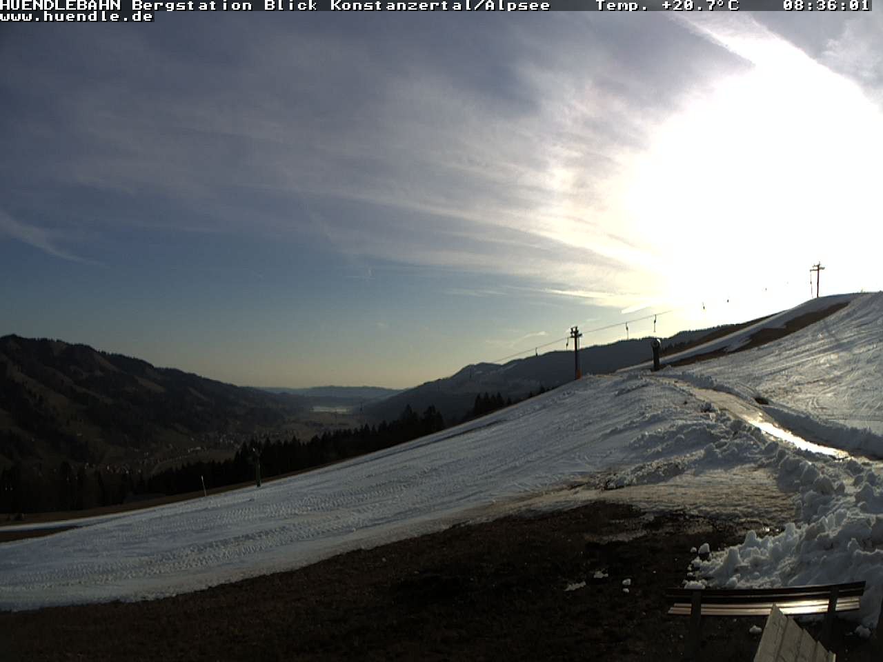 Archiv Foto Webcam Wanderweg Imbergkamm