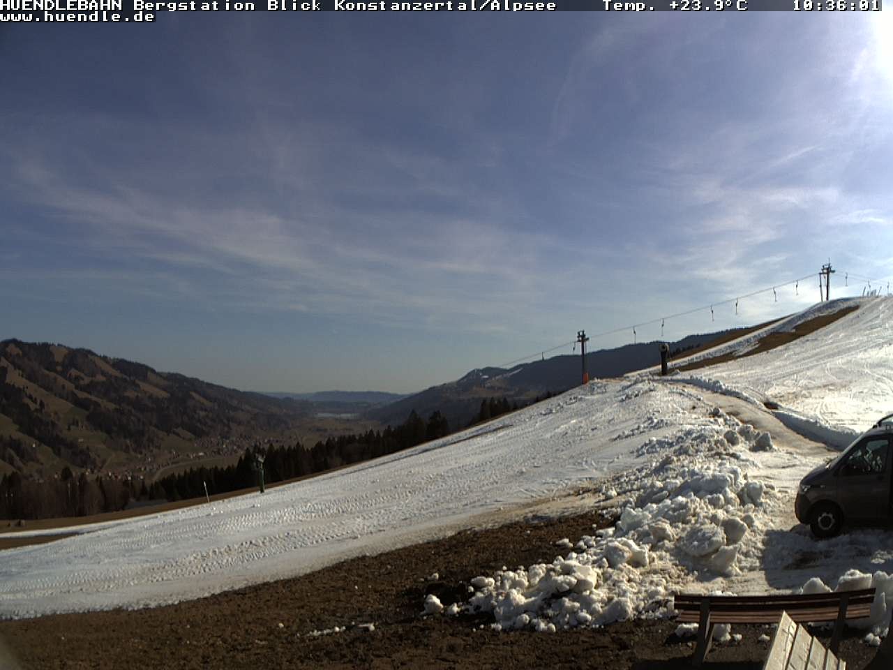 Archiv Foto Webcam Wanderweg Imbergkamm