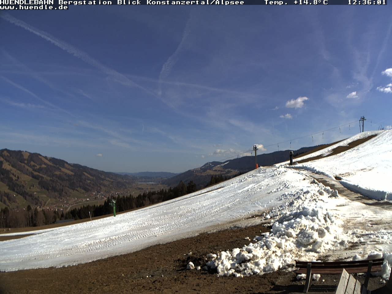 Archiv Foto Webcam Wanderweg Imbergkamm