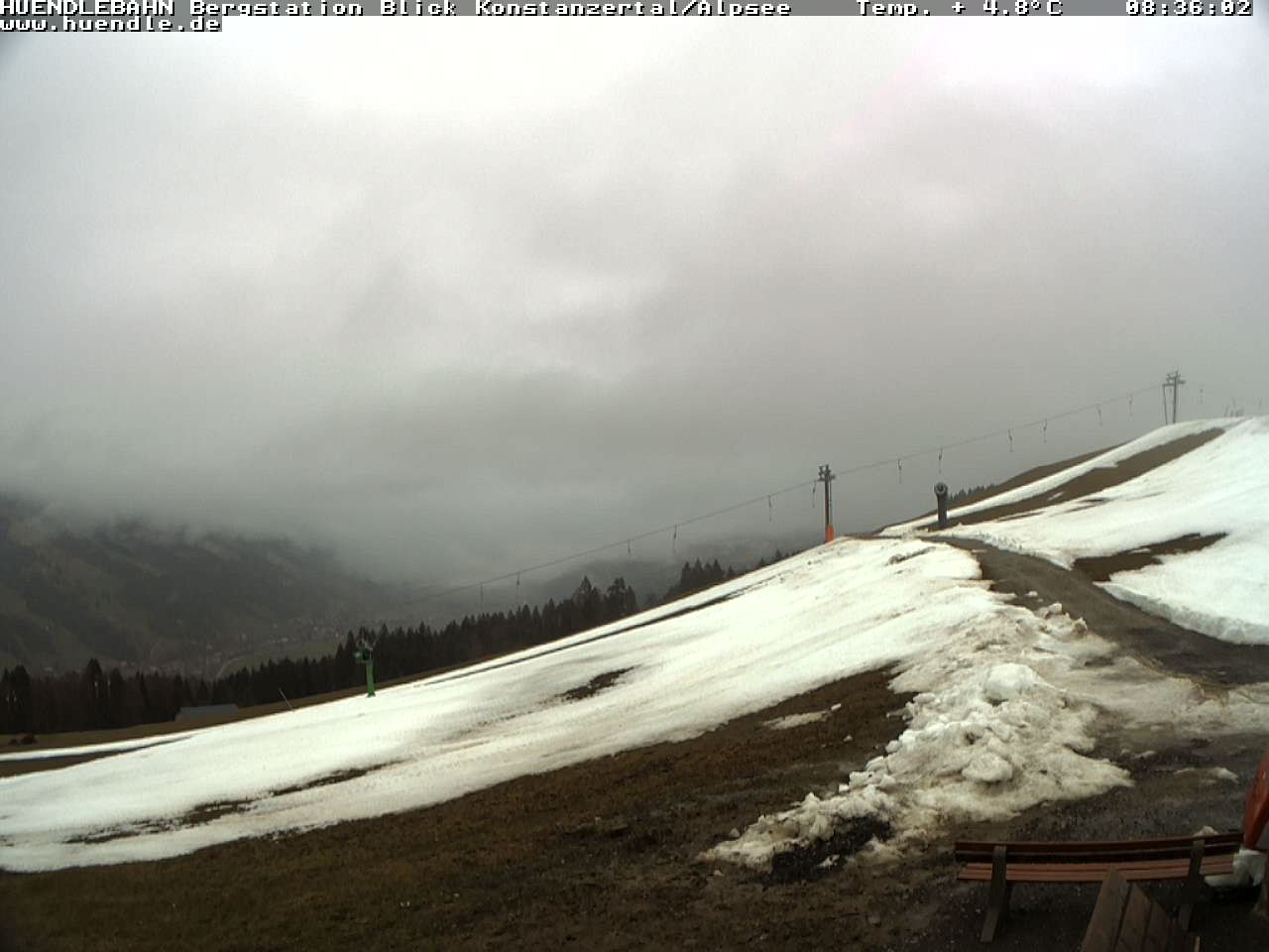 Archived image Webcam Hiking path Imbergkamm, Oberstaufen