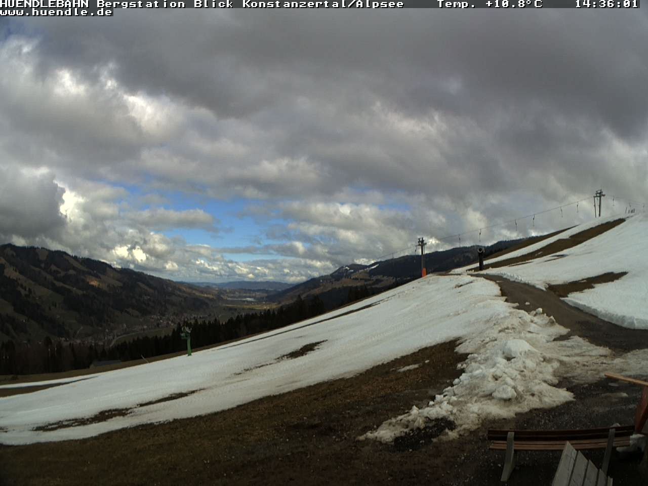 Archived image Webcam Hiking path Imbergkamm, Oberstaufen