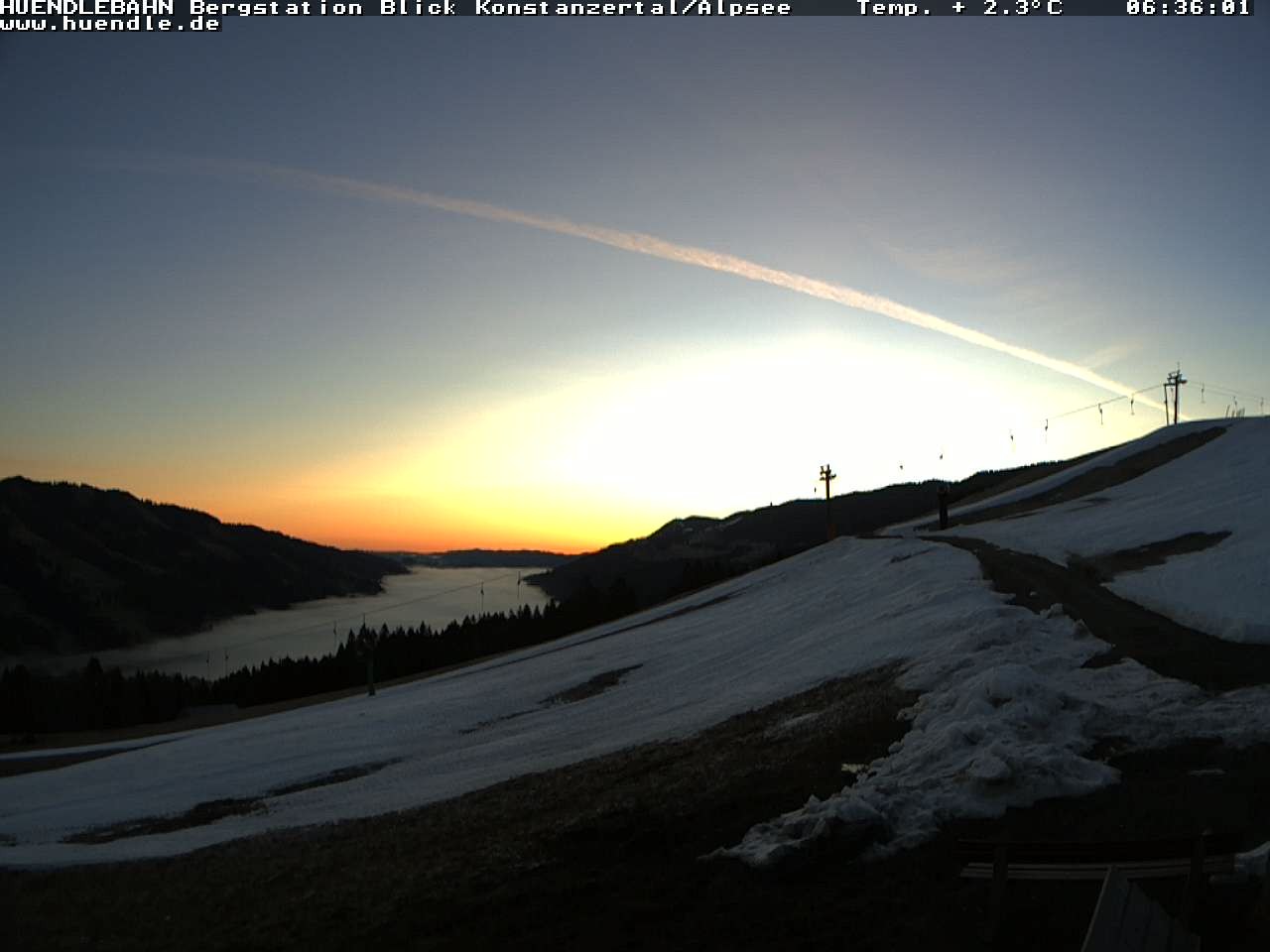 Archiv Foto Webcam Wanderweg Imbergkamm