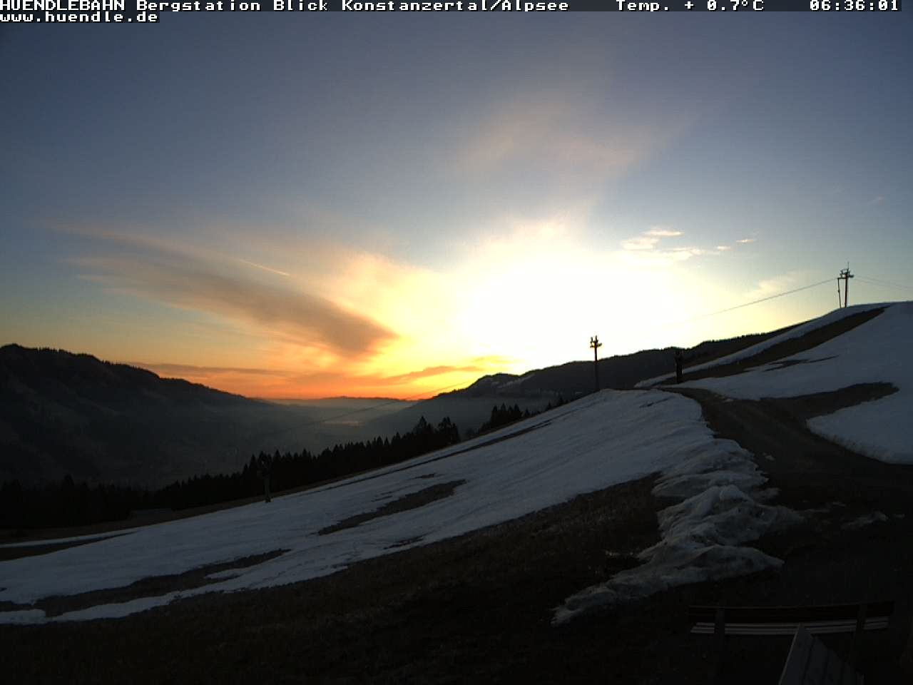 Archived image Webcam Hiking path Imbergkamm, Oberstaufen
