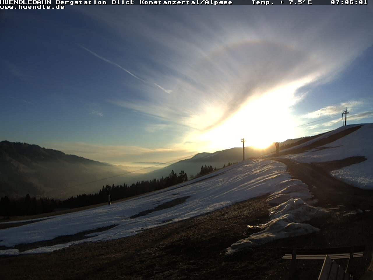 Archiv Foto Webcam Wanderweg Imbergkamm