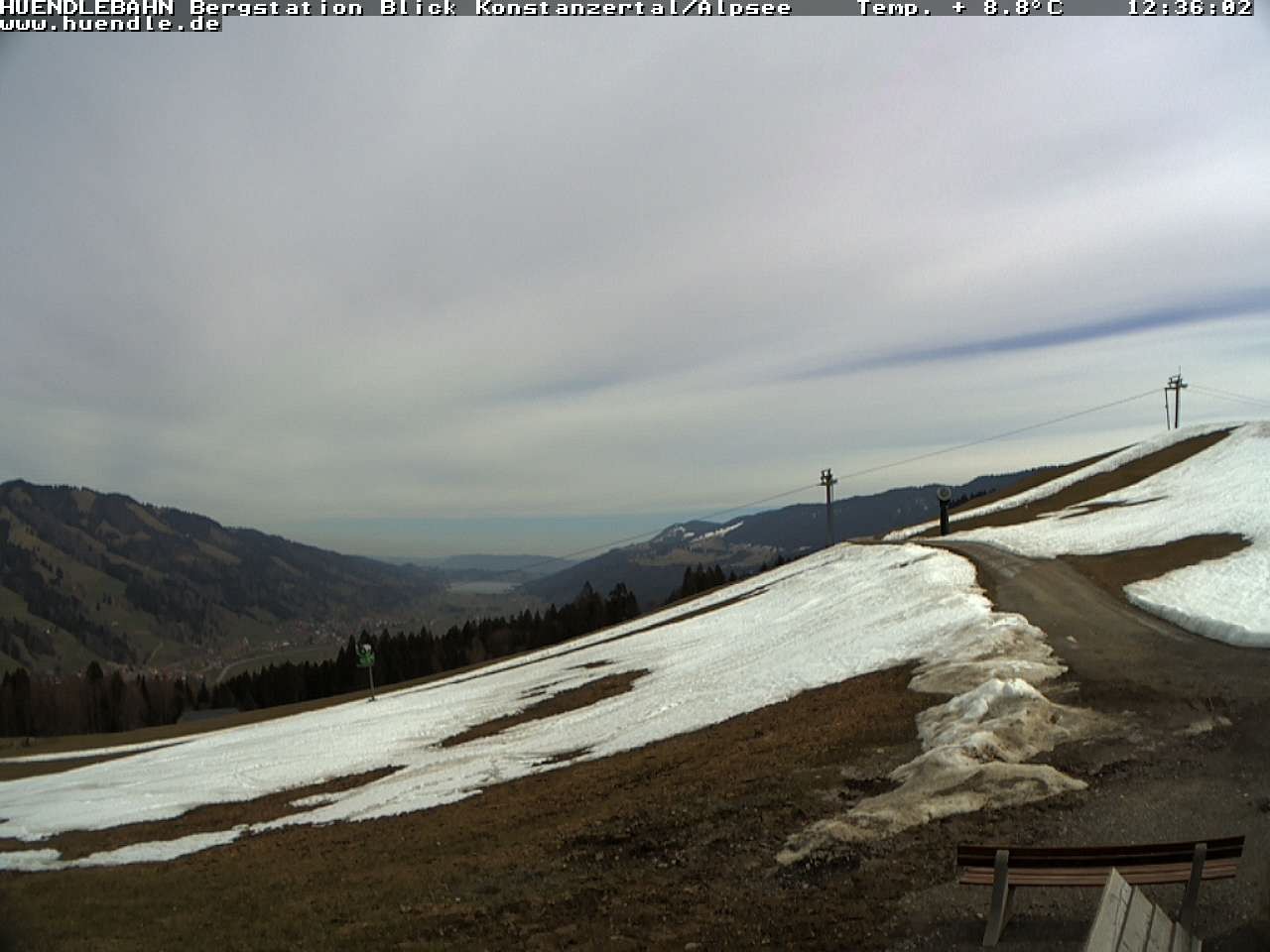 Archiv Foto Webcam Wanderweg Imbergkamm