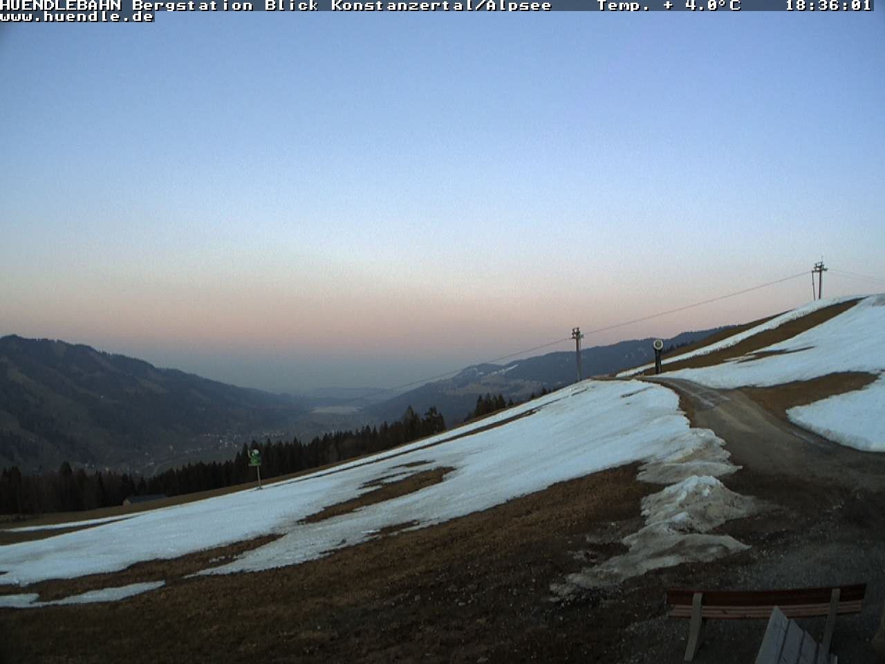 Archiv Foto Webcam Wanderweg Imbergkamm