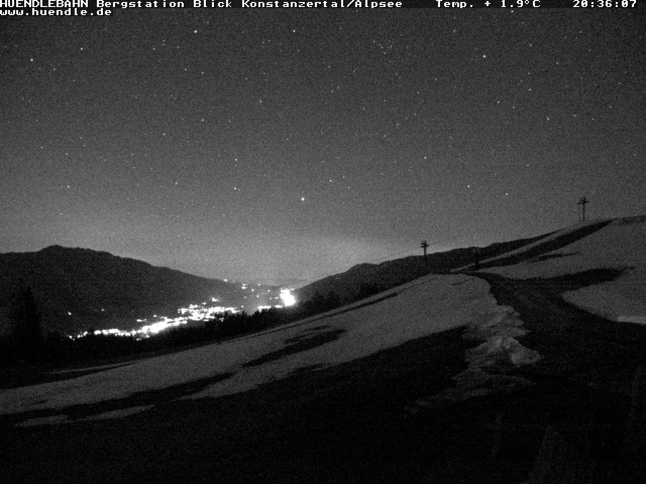 Archived image Webcam Hiking path Imbergkamm, Oberstaufen