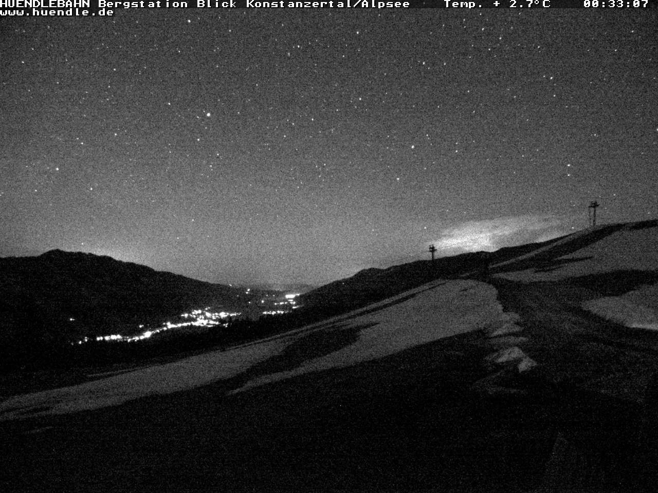 Archived image Webcam Hiking path Imbergkamm, Oberstaufen