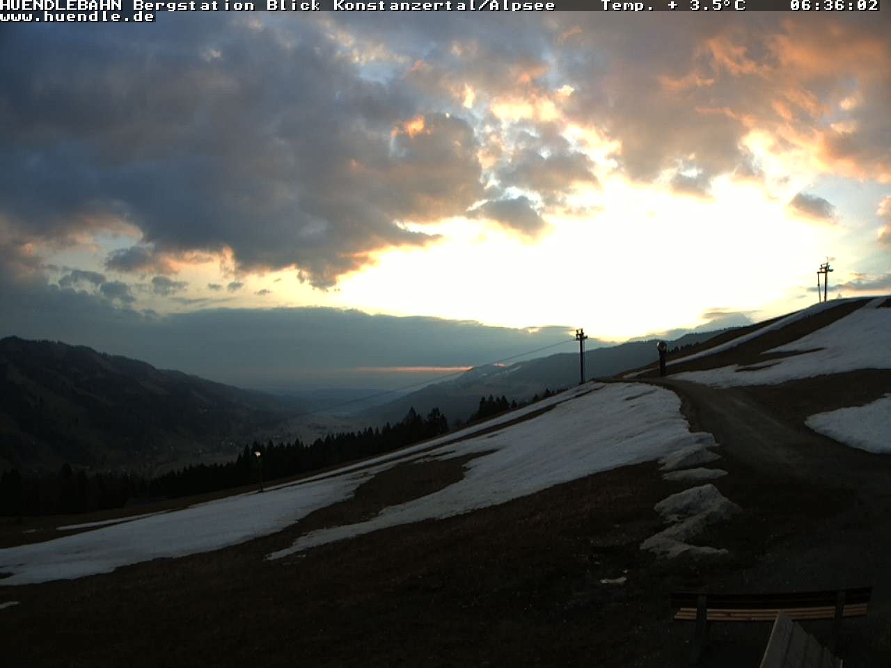 Archived image Webcam Hiking path Imbergkamm, Oberstaufen