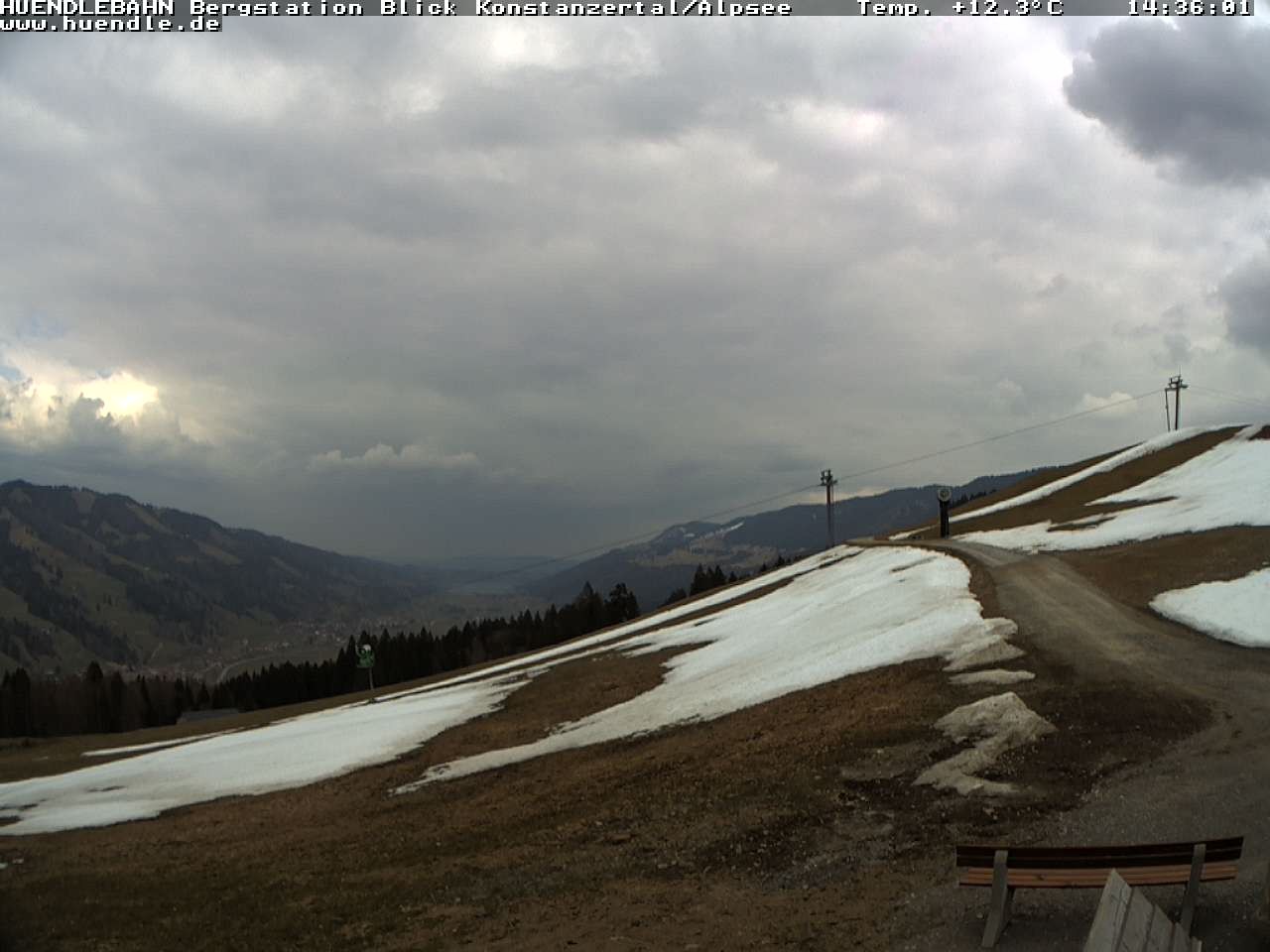 Archived image Webcam Hiking path Imbergkamm, Oberstaufen