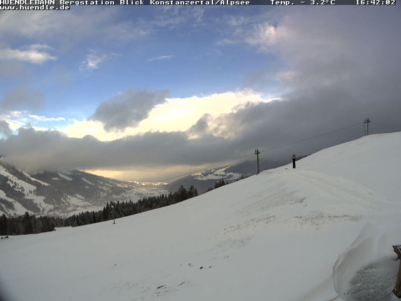 Archived image Webcam Hiking path Imbergkamm, Oberstaufen
