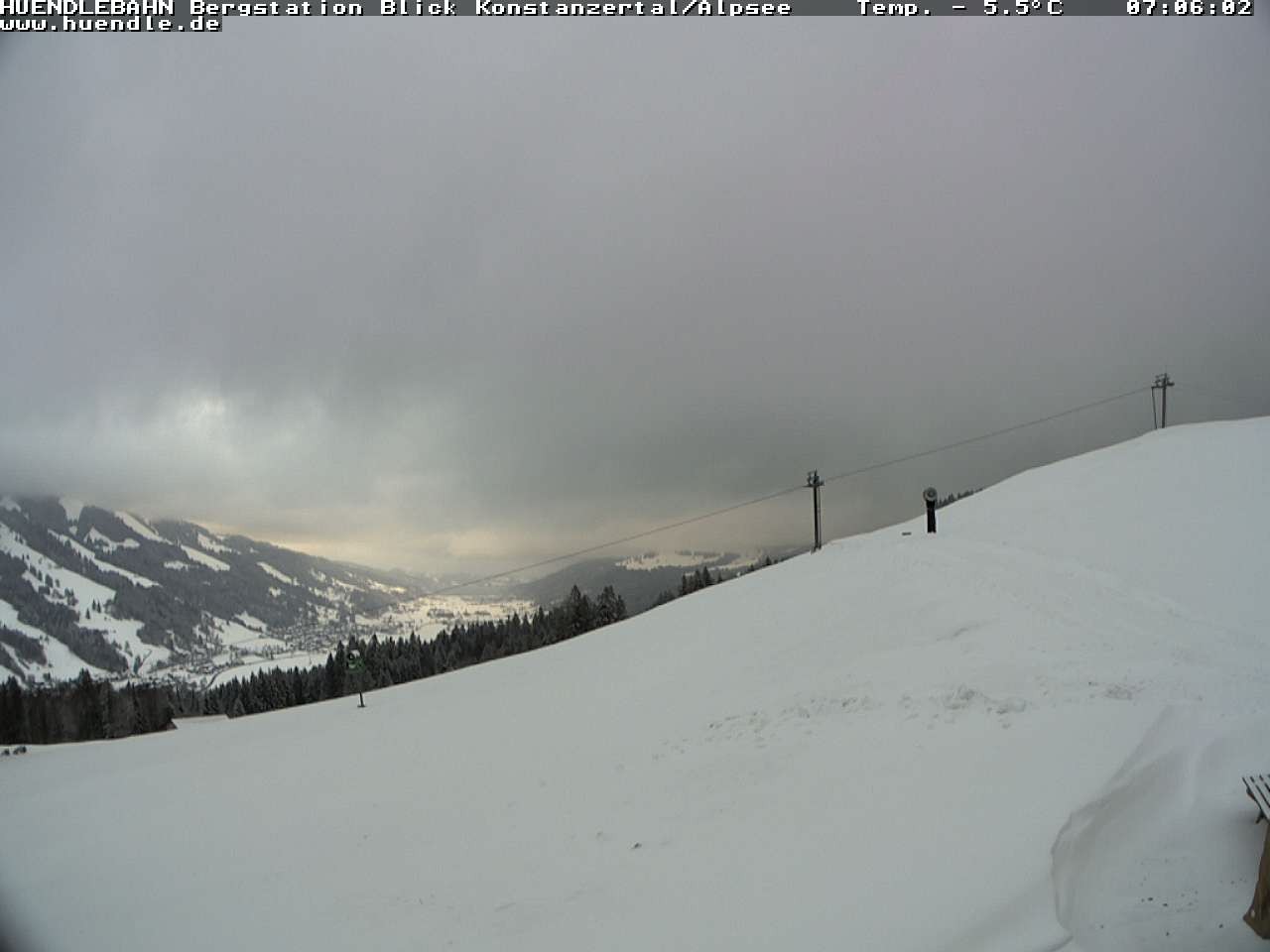 Archiv Foto Webcam Wanderweg Imbergkamm