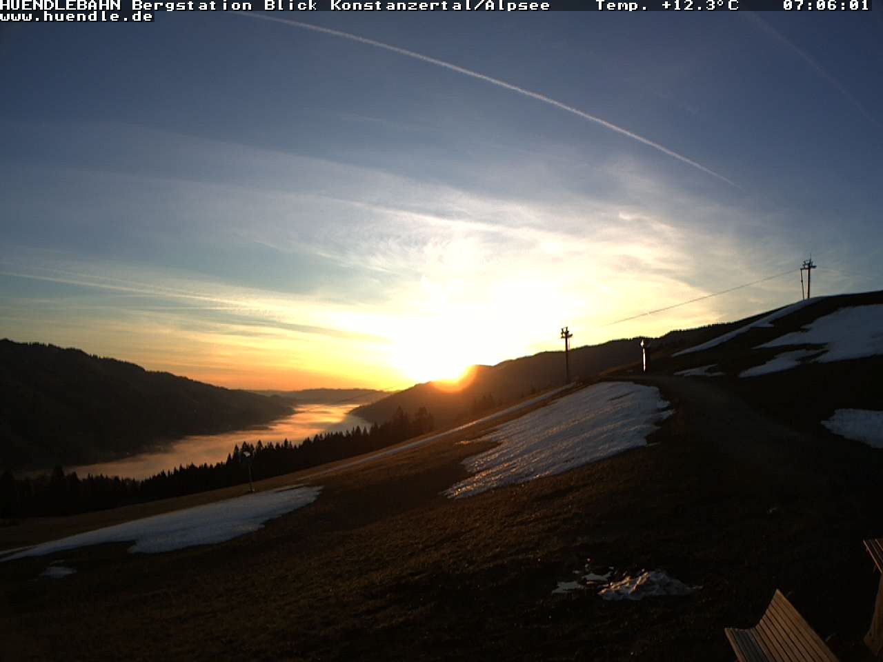 Archiv Foto Webcam Wanderweg Imbergkamm