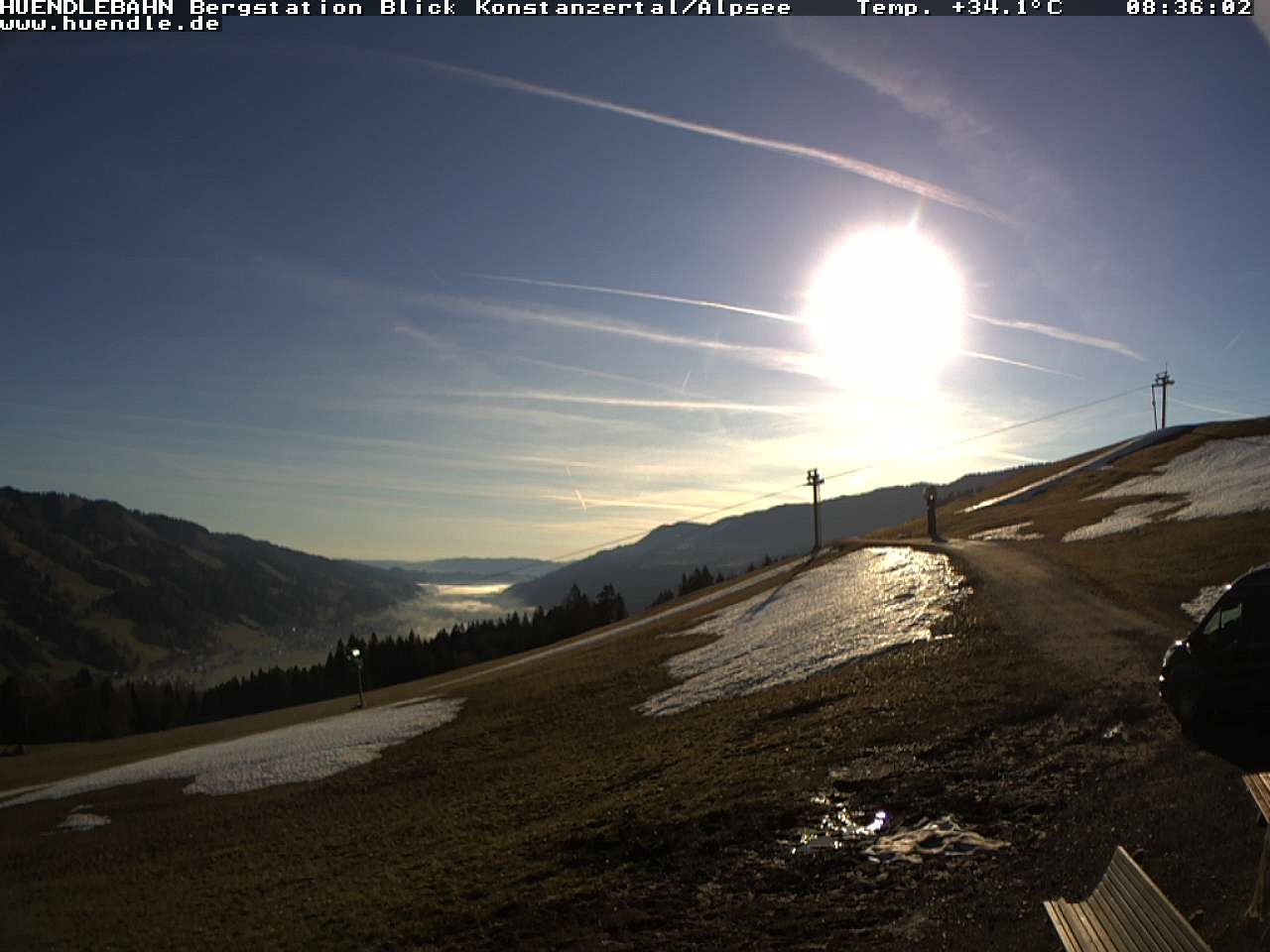 Archiv Foto Webcam Wanderweg Imbergkamm