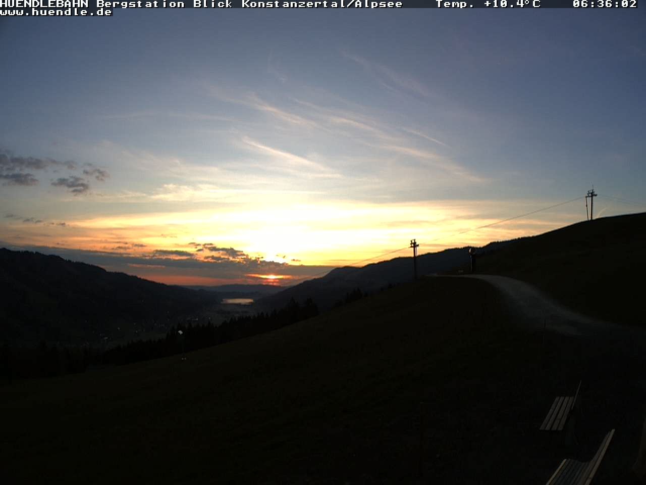 Archived image Webcam Hiking path Imbergkamm, Oberstaufen