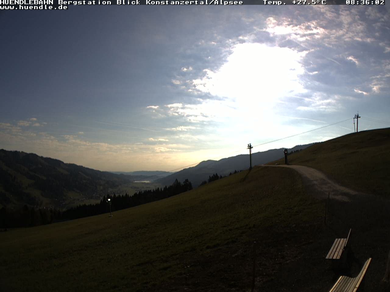 Archived image Webcam Hiking path Imbergkamm, Oberstaufen