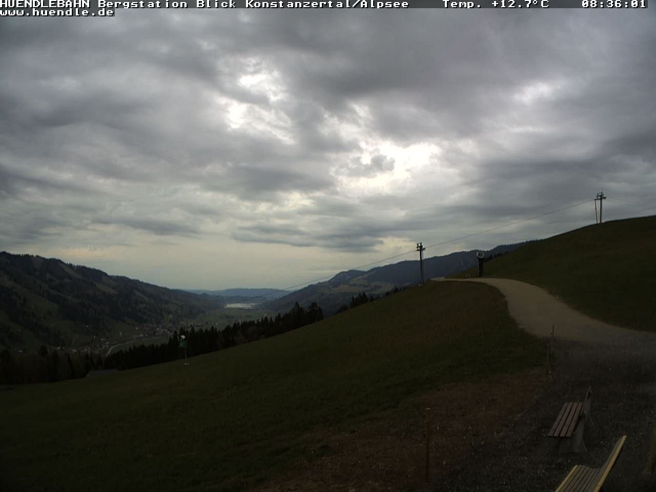 Archiv Foto Webcam Wanderweg Imbergkamm