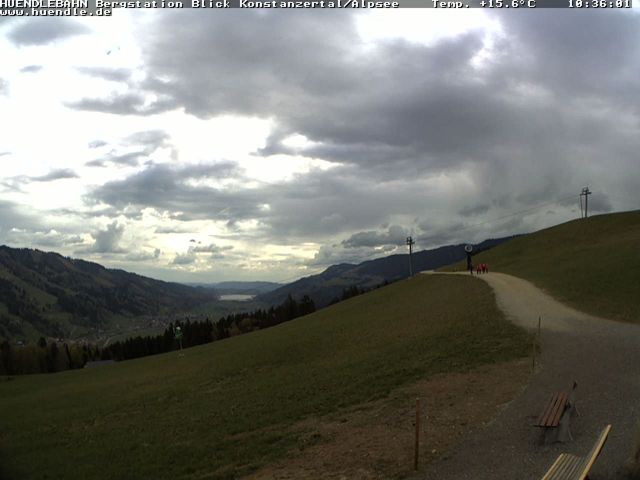 Archiv Foto Webcam Wanderweg Imbergkamm
