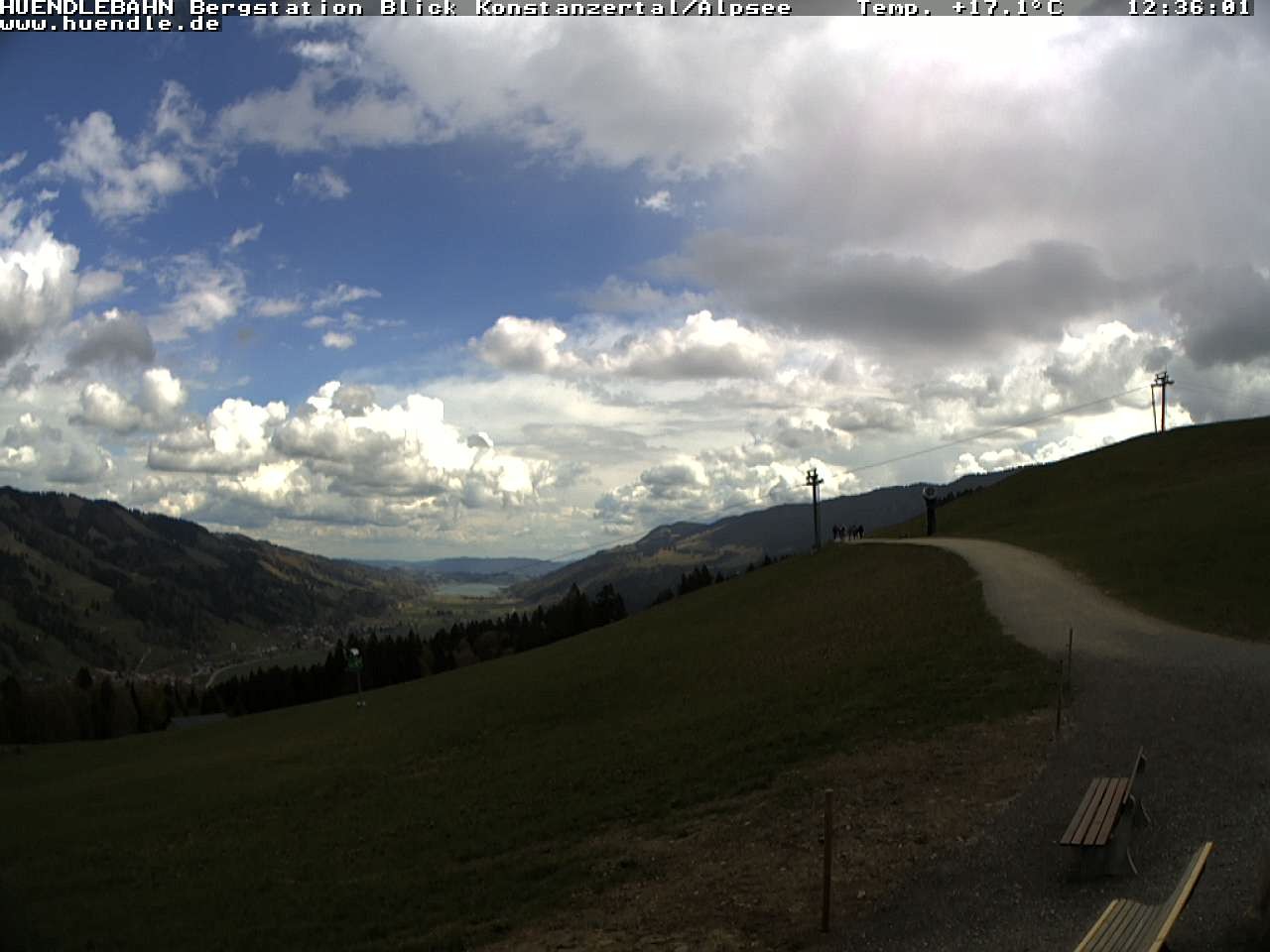 Archiv Foto Webcam Wanderweg Imbergkamm