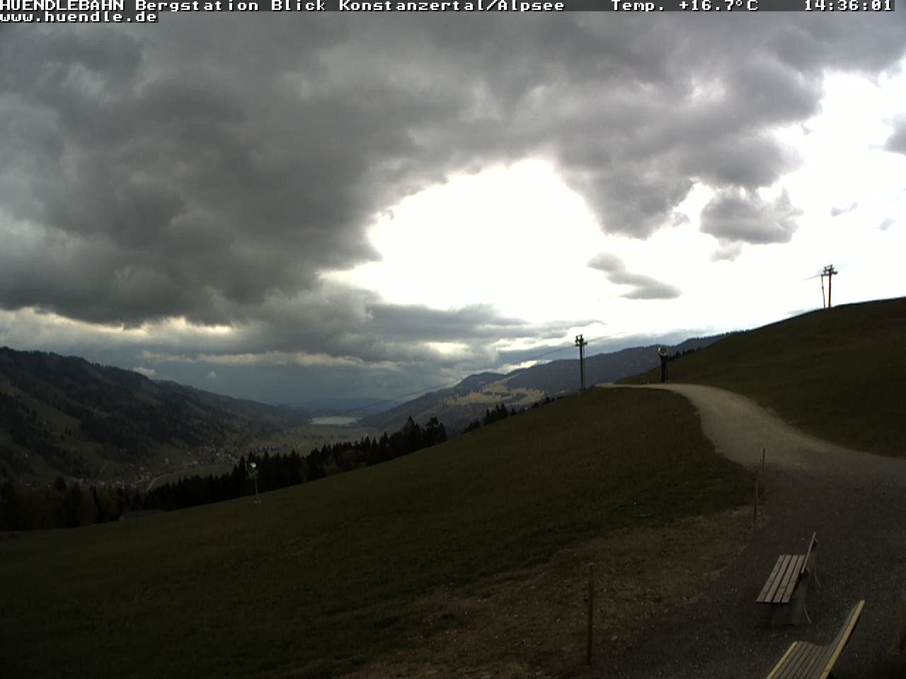 Archiv Foto Webcam Wanderweg Imbergkamm