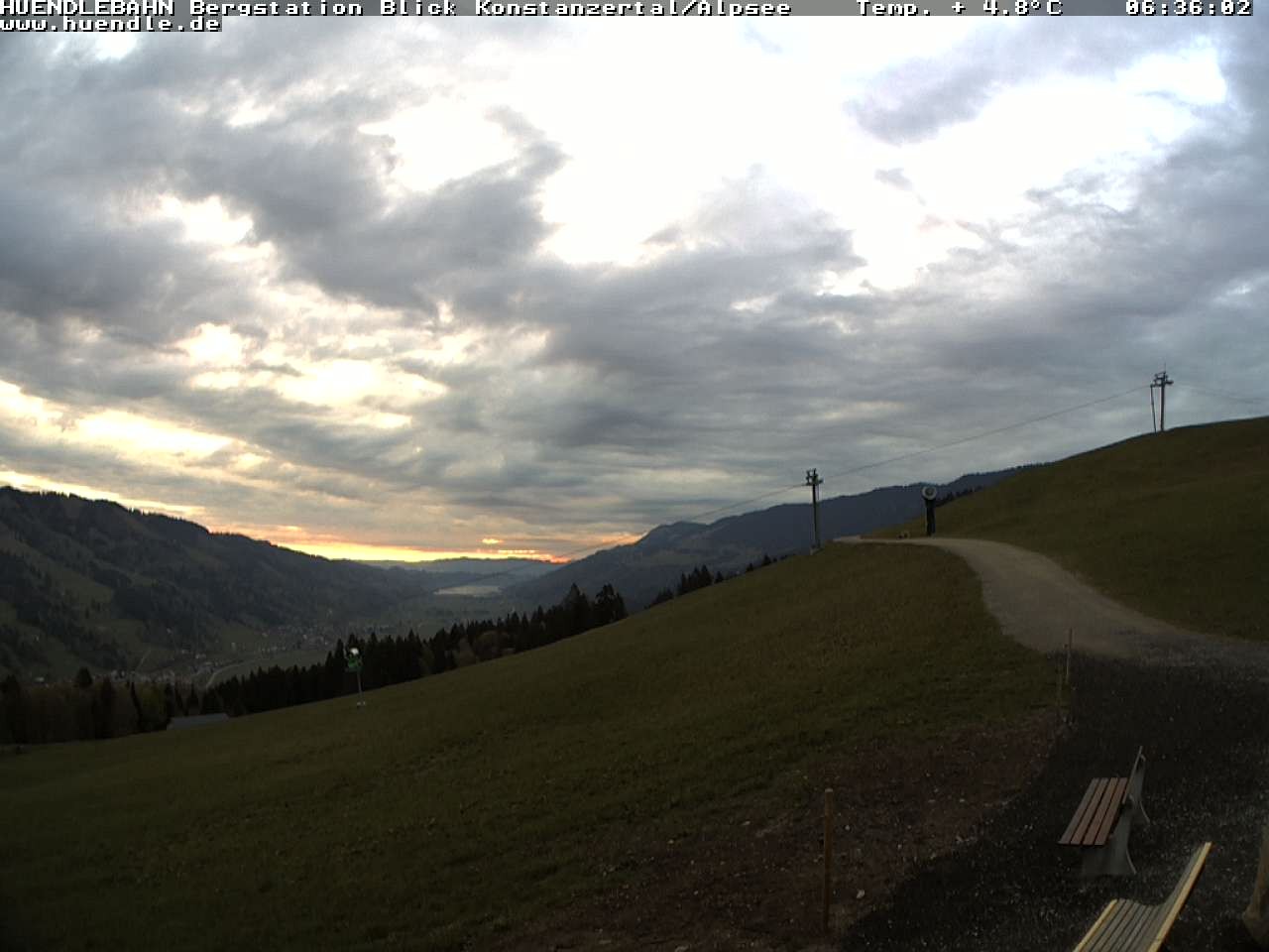 Archiv Foto Webcam Wanderweg Imbergkamm