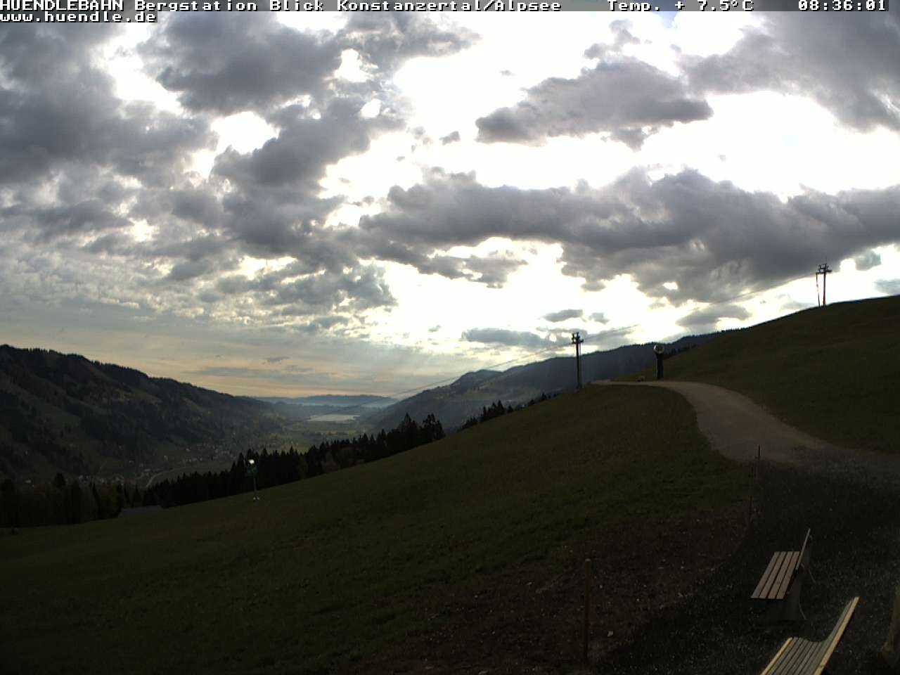 Archiv Foto Webcam Wanderweg Imbergkamm