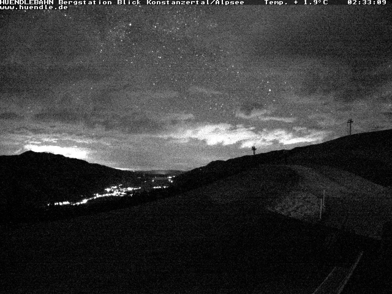 Archived image Webcam Hiking path Imbergkamm, Oberstaufen