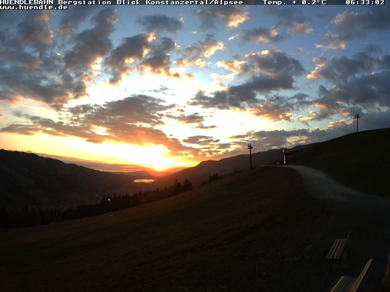 Archived image Webcam Hiking path Imbergkamm, Oberstaufen