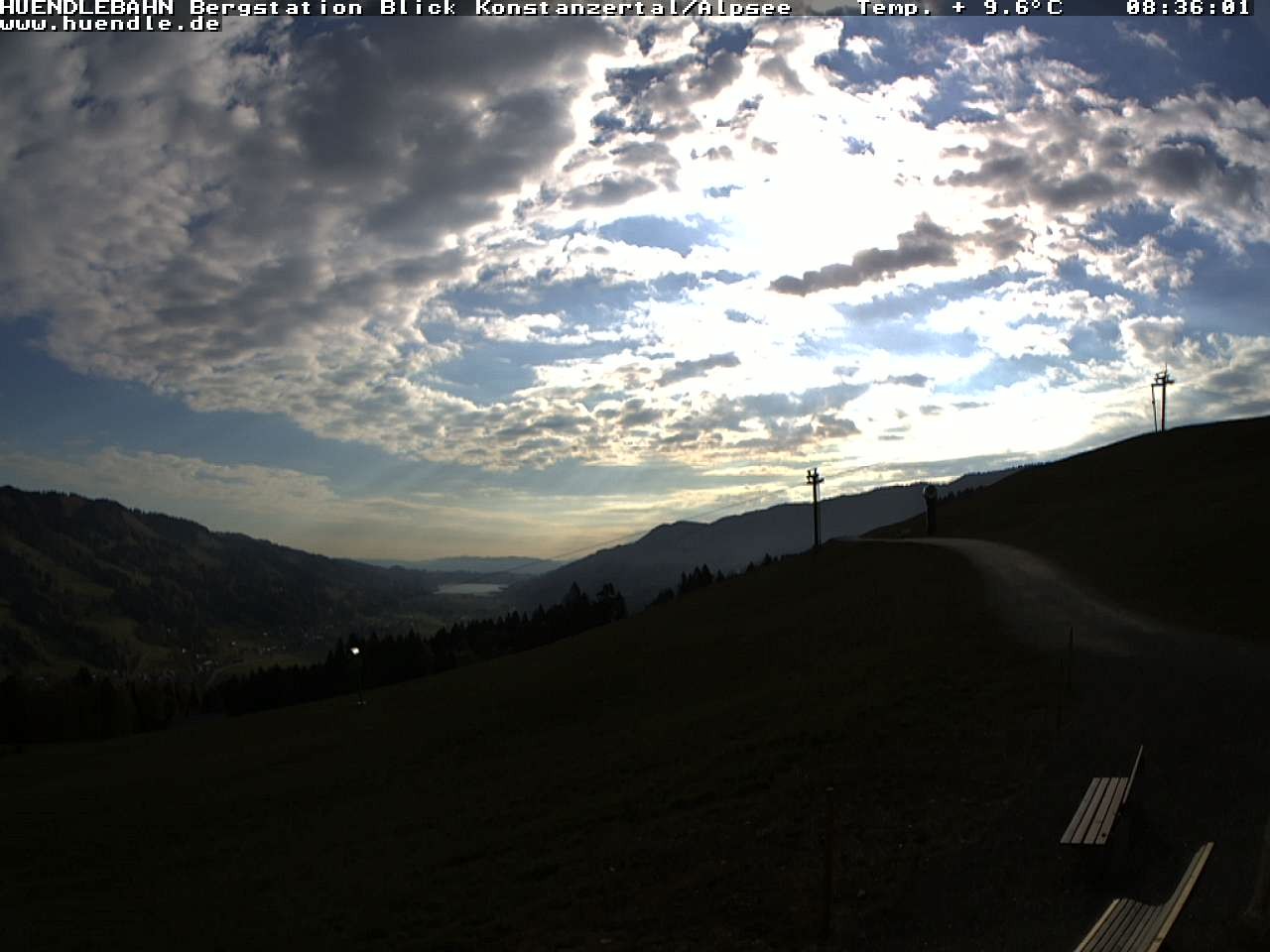 Archived image Webcam Hiking path Imbergkamm, Oberstaufen