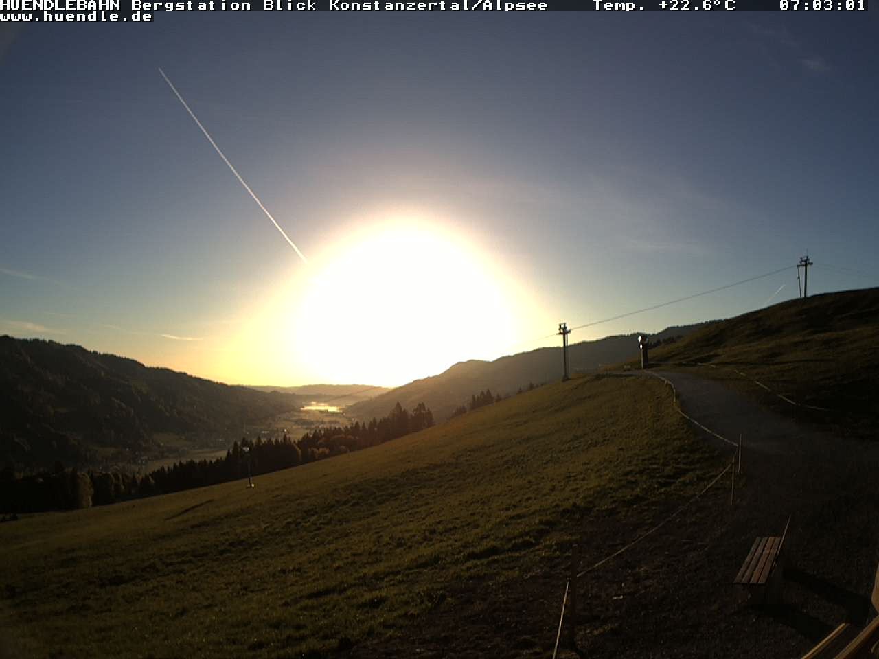 Archiv Foto Webcam Wanderweg Imbergkamm