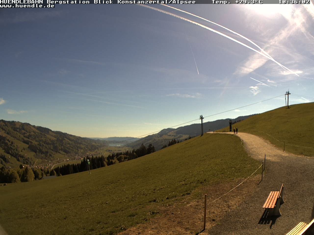 Archiv Foto Webcam Wanderweg Imbergkamm