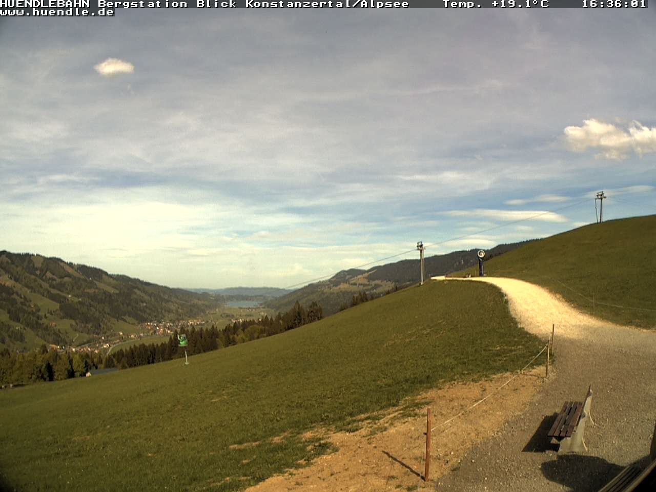 Archiv Foto Webcam Wanderweg Imbergkamm